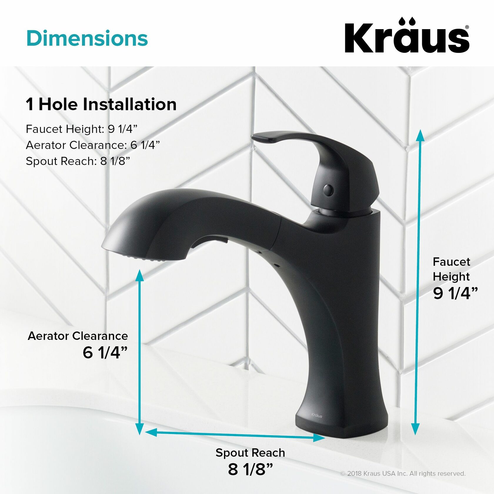 Кухонный смеситель Kraus KPF-2252MB - изображение 5