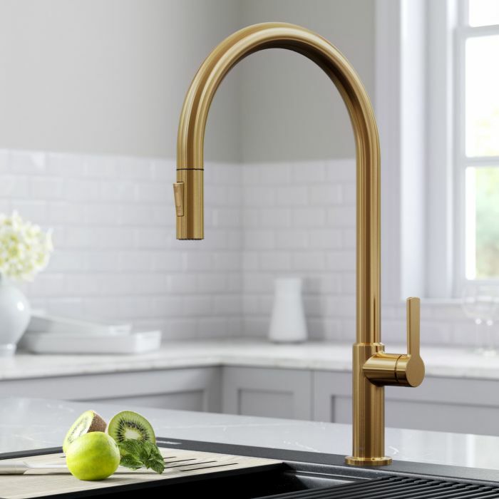 Кухонний змішувач Kraus KPF-2821BB - изображение 3