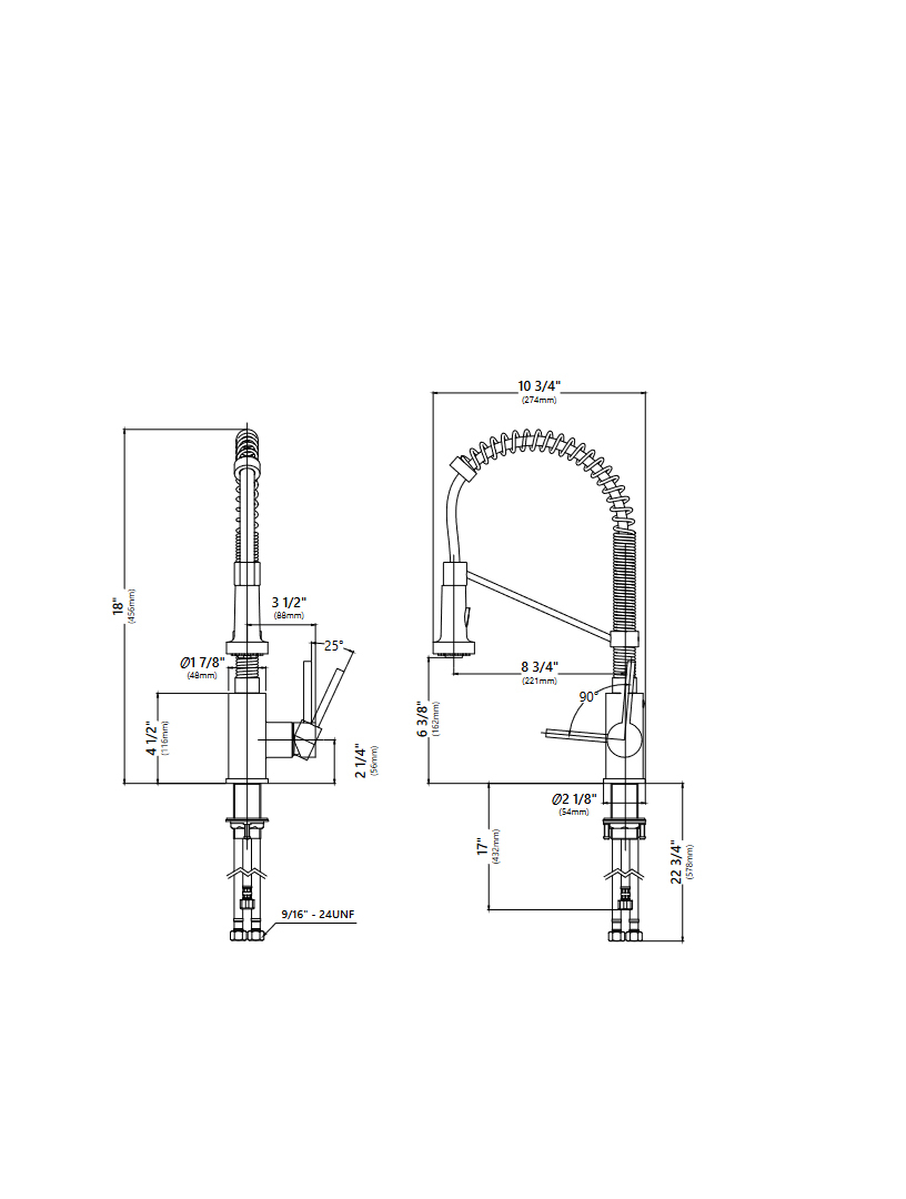 Кухонний змішувач Kraus KPF-1610SFACBMB - изображение 4
