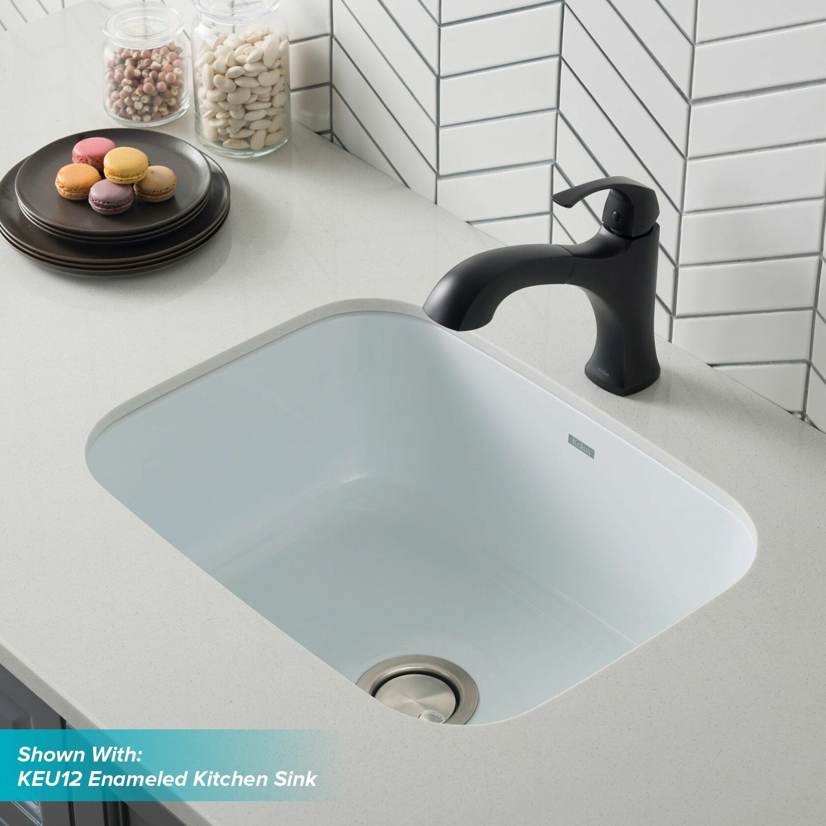 Кухонный смеситель Kraus KPF-2252MB - изображение 9
