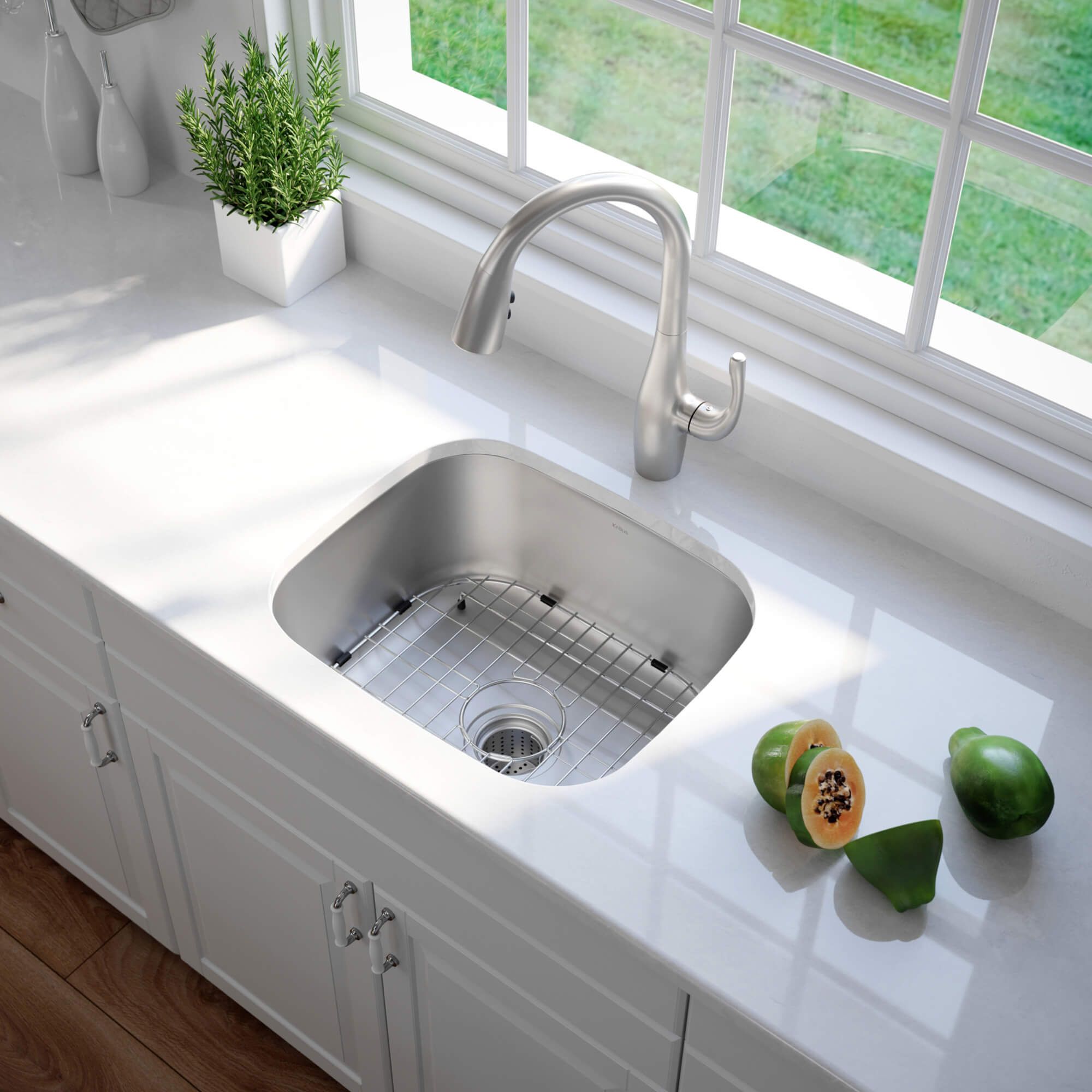 Кухонна мийка Kraus KBU11 - изображение 6