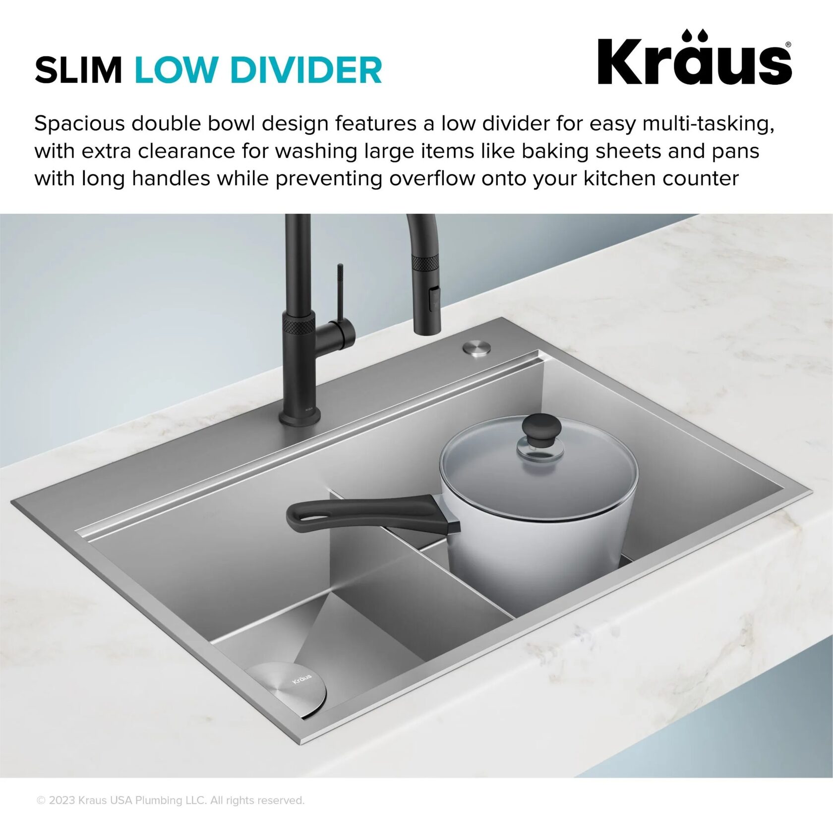 Кухонна мийка Kraus KWT302-30 - изображение 5