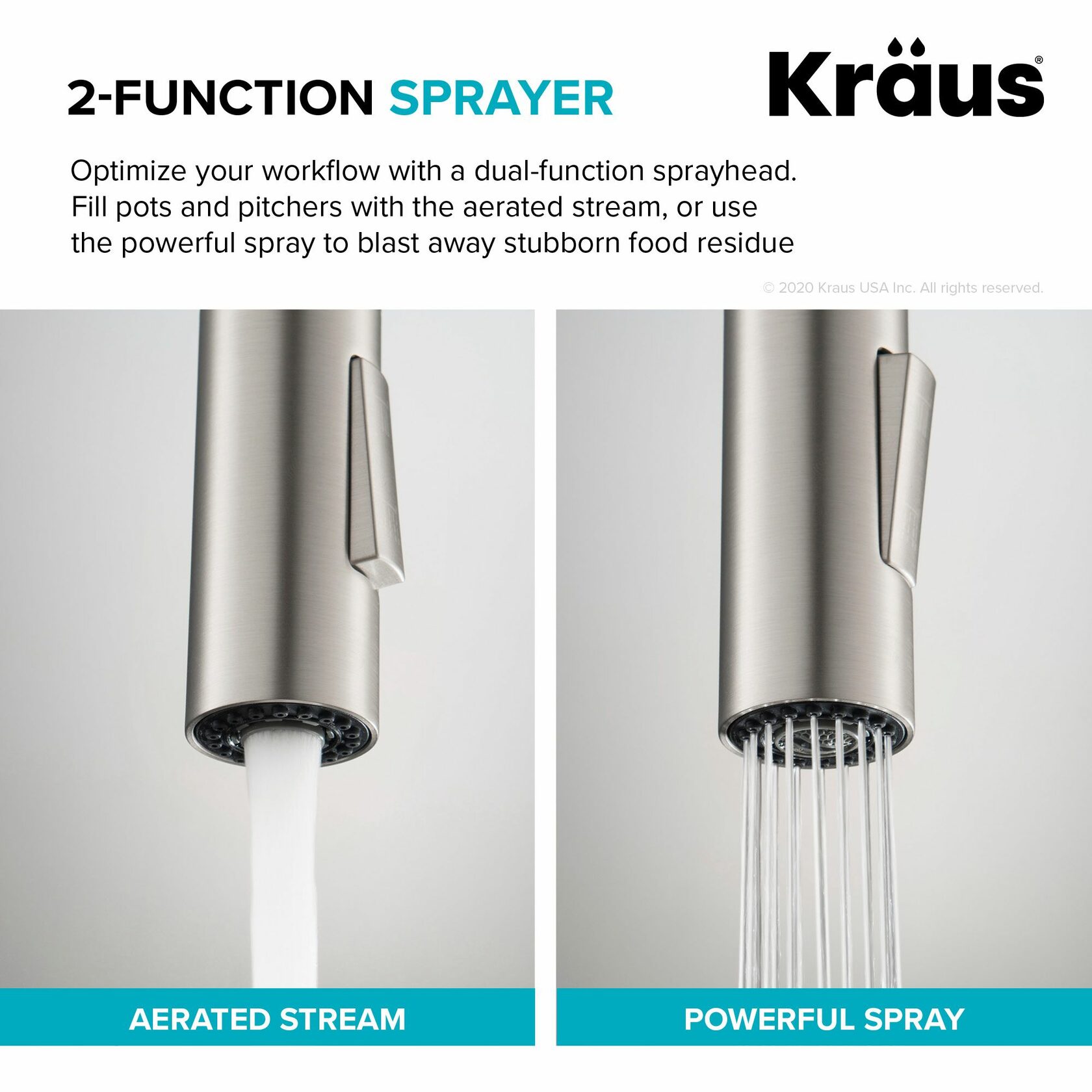 Кухонный смеситель Kraus KPF-2821SFACB - изображение 12