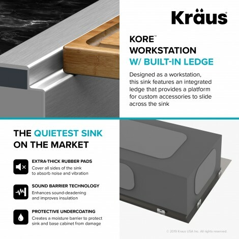 Кухонная мойка Kraus KWT311-25 - изображение 6