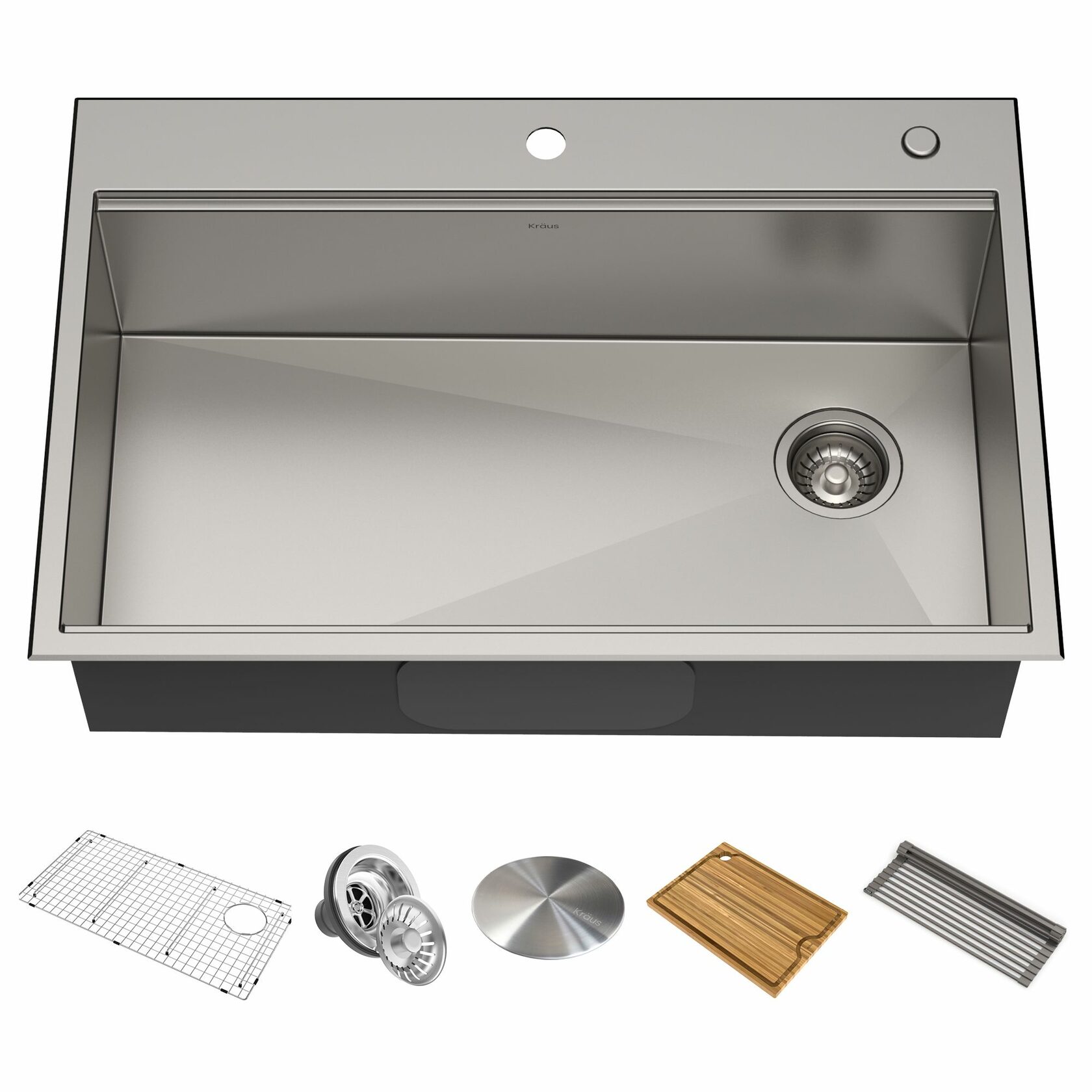 Кухонна мийка Kraus KWT310-33 - изображение 1
