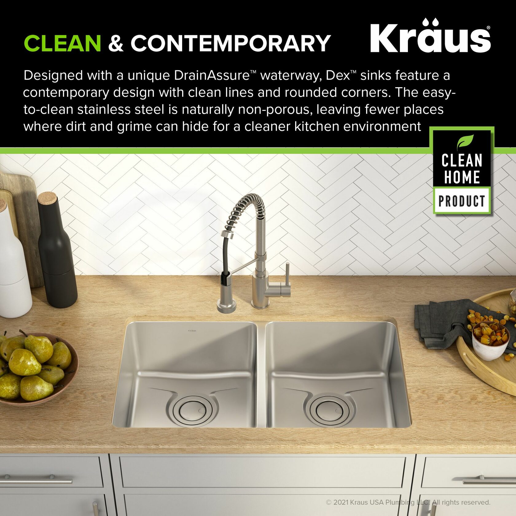 Кухонная мойка Kraus KD1UD33B - изображение 5