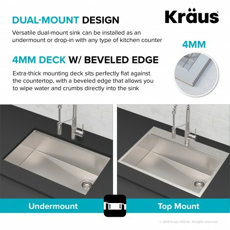 Кухонная мойка Kraus KWT311-25 - изображение 9