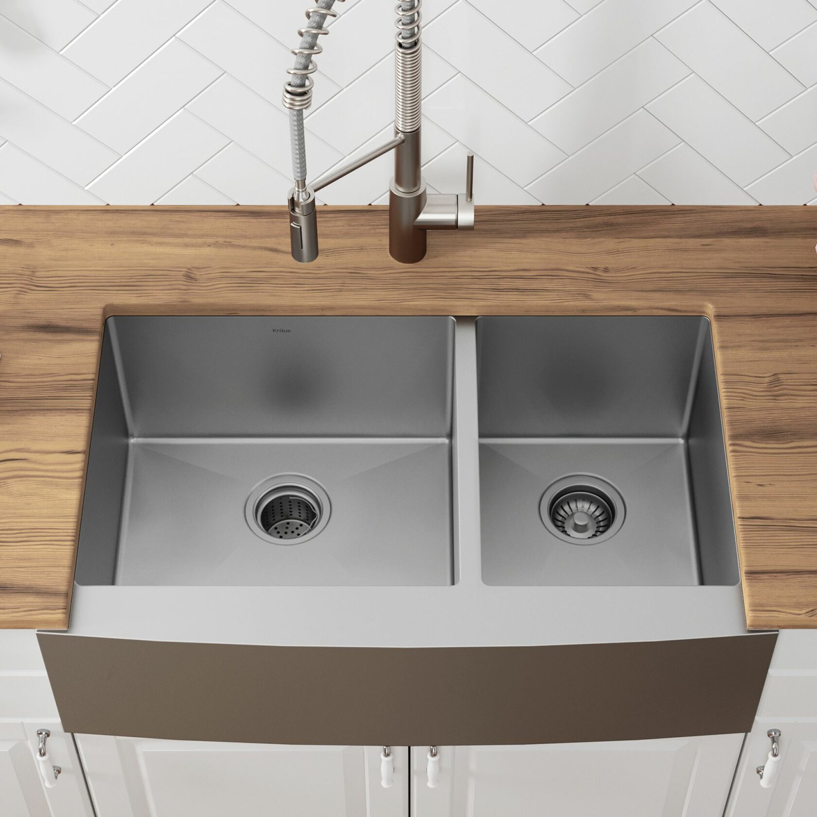 Кухонная мойка Kraus KHF203-33 - изображение 4