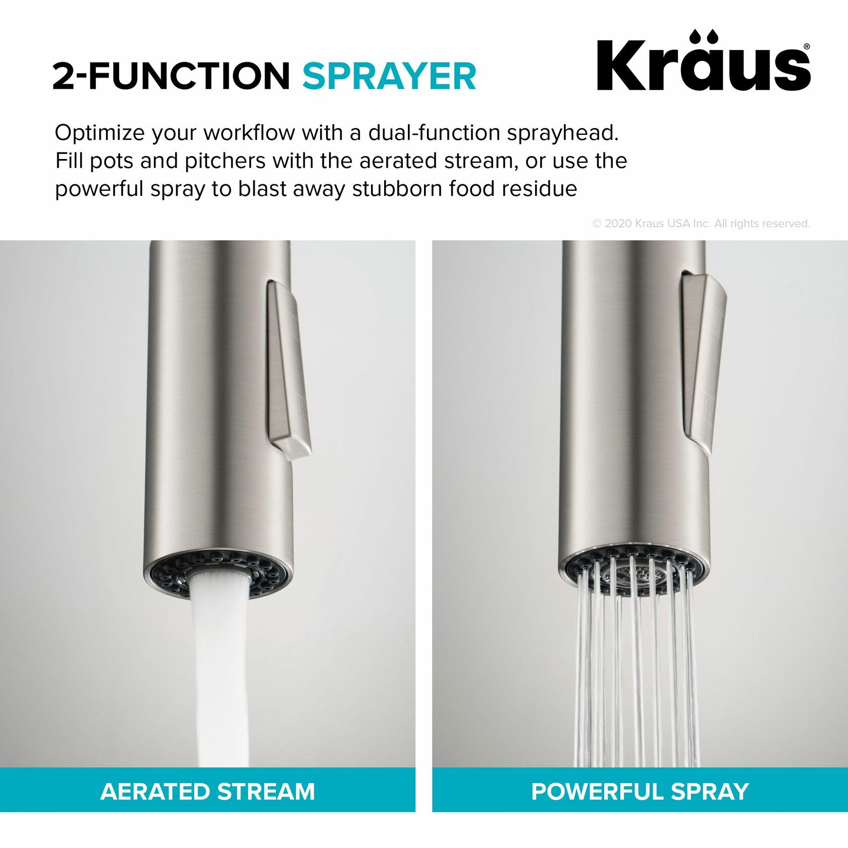 Кухонний змішувач Kraus KPF-2820BB - изображение 10